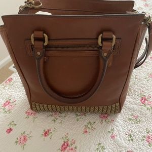 Coach mid-sized cross body purse